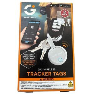 SmartGear 2PC Wireless Tracker Tags *New*